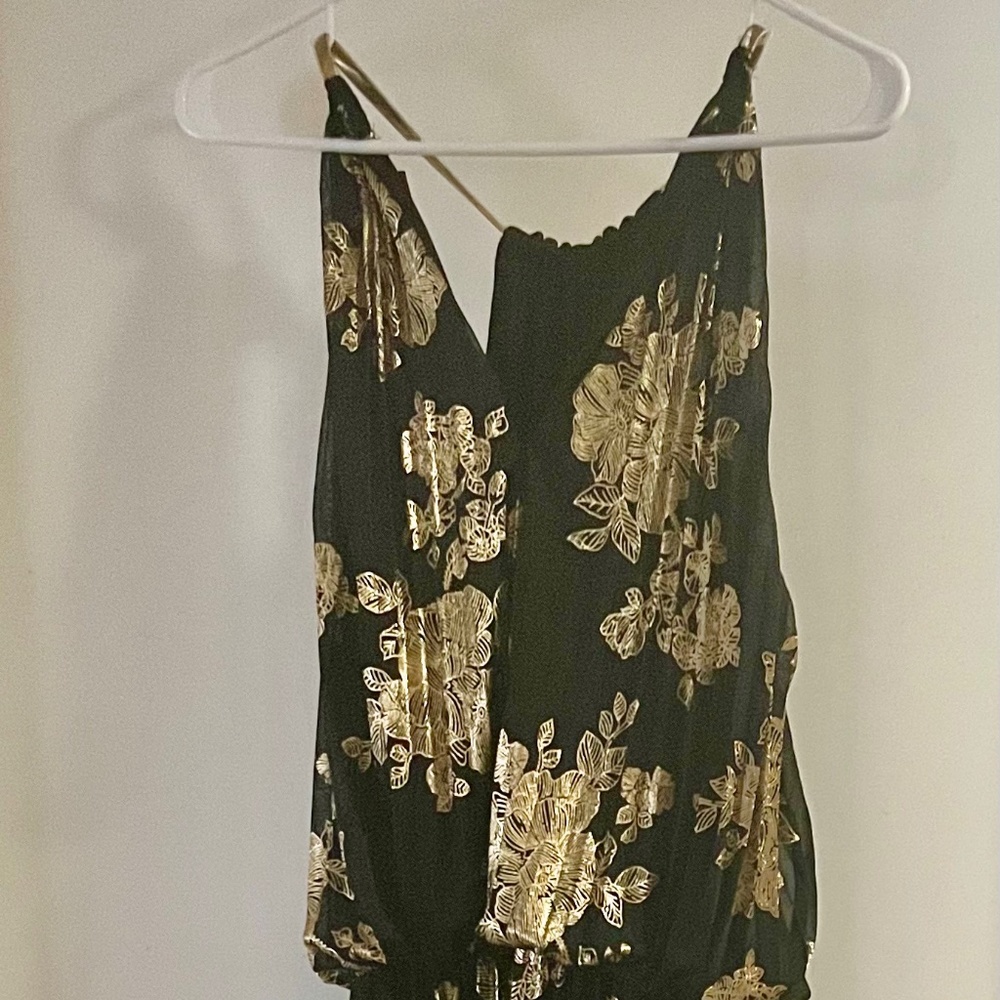 MSK - Black and Gold Dress